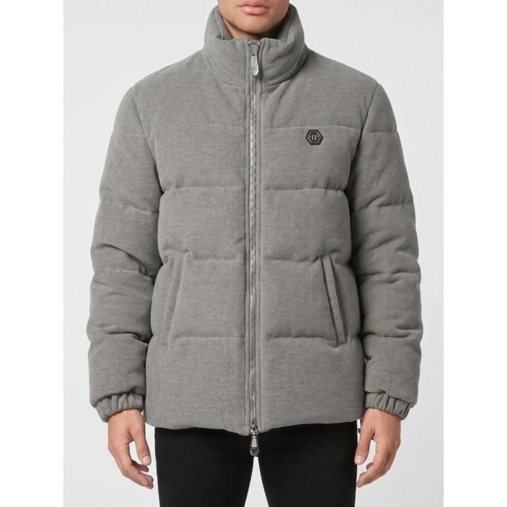 Philipp Plein Jacket Men Grey